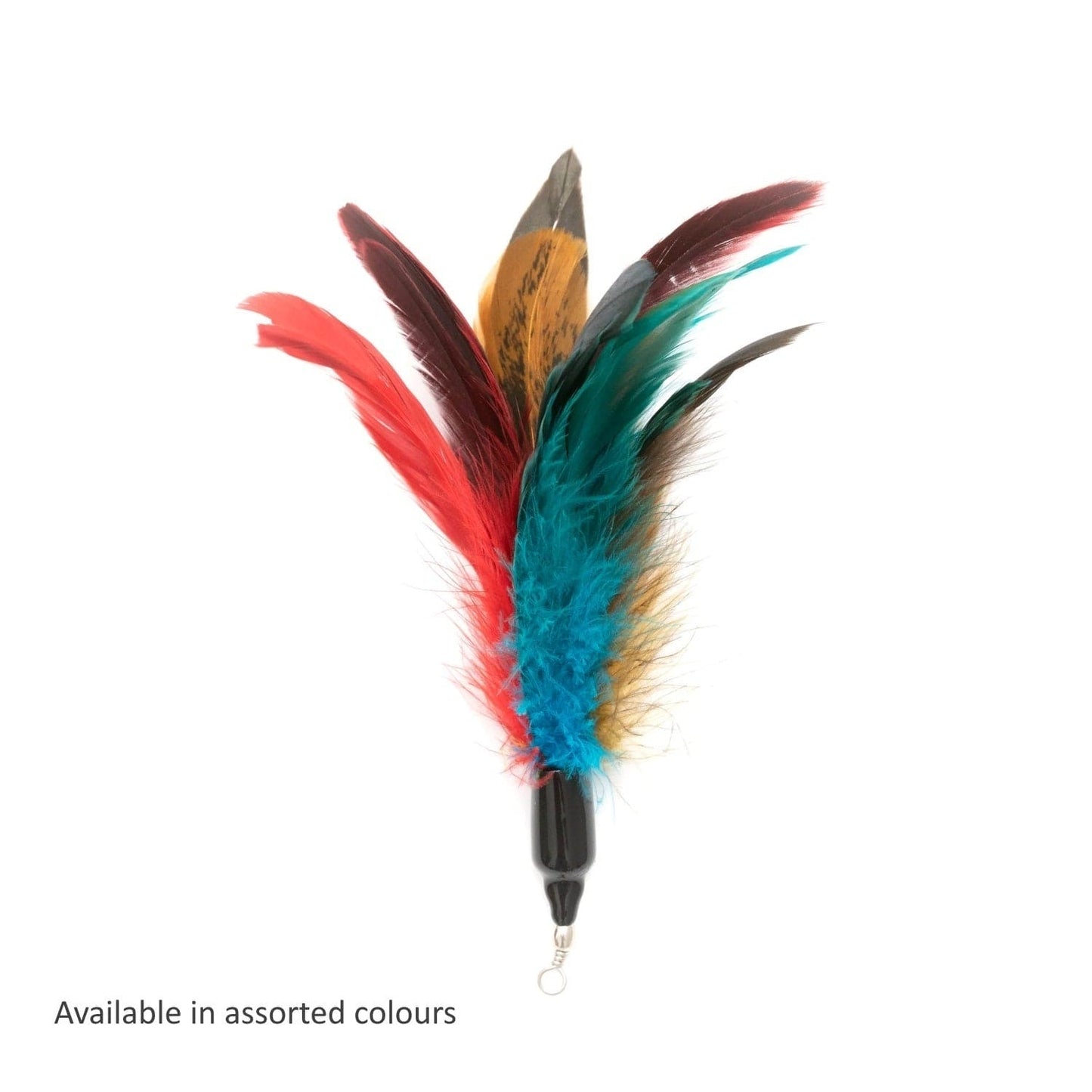 Cat Lure " Rooster Feather" to Fit Da Bird Wand