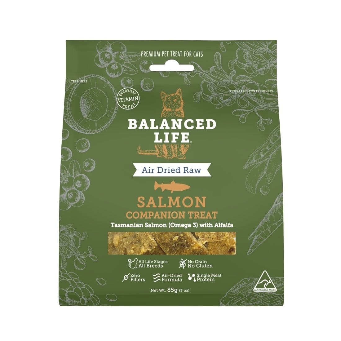 Balanced Life Companion Treat Salmon Cat 85g