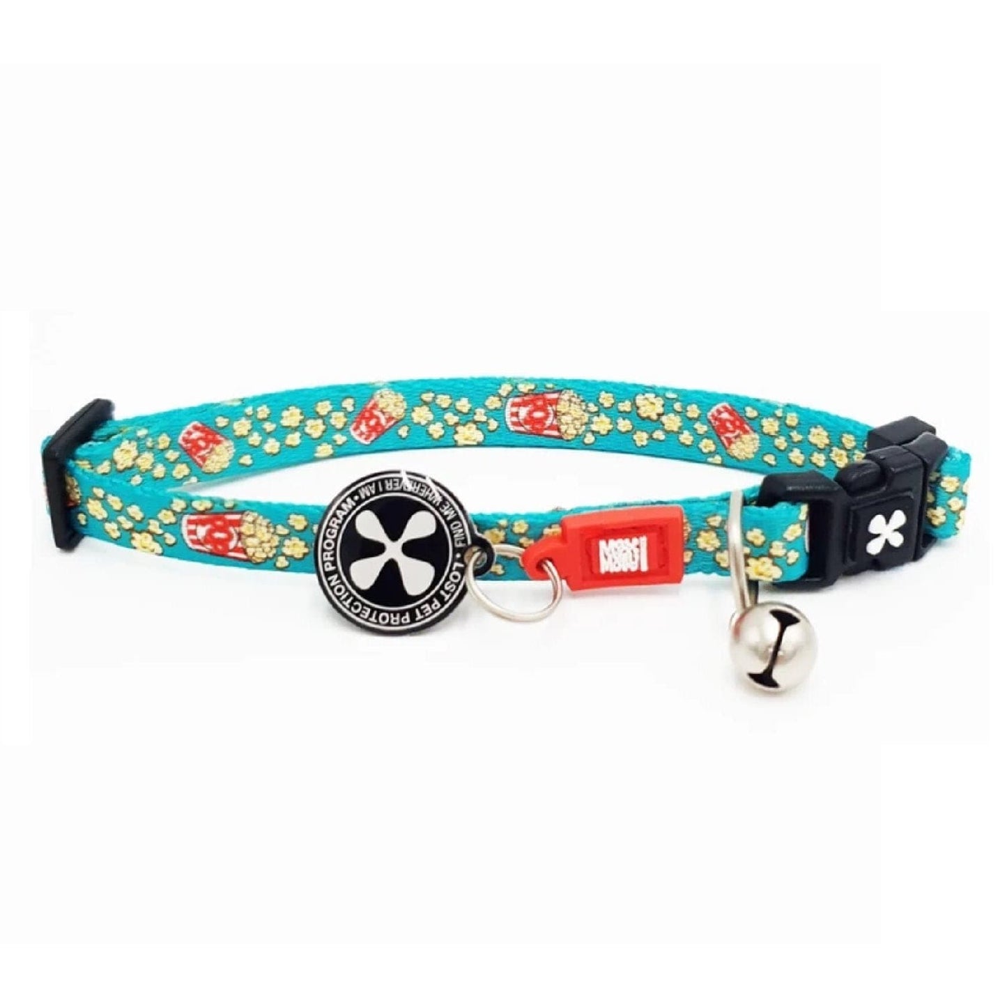 Max & Molly Smart ID Cat Tracking Collar - Popcorn