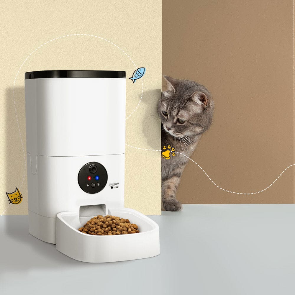 i.Pet Automatic Pet Feeder 6L Auto Camera Smart Video Wifi Food App Hd FREE SHIPPING