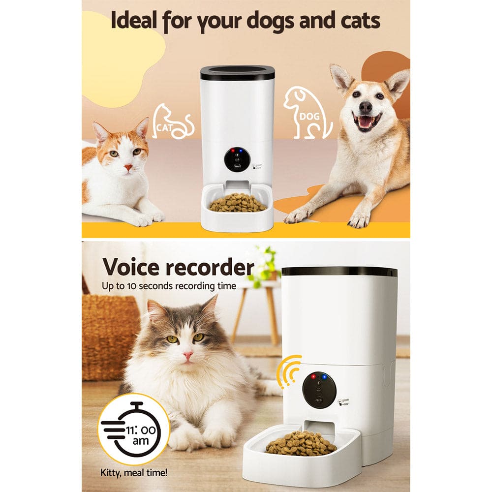 i.Pet Automatic Pet Feeder 6L Auto Wifi Smart Food App Control FREE SHIPPING