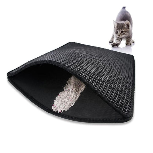 YES4PETS Double Layer Cat Litter Trap Mat