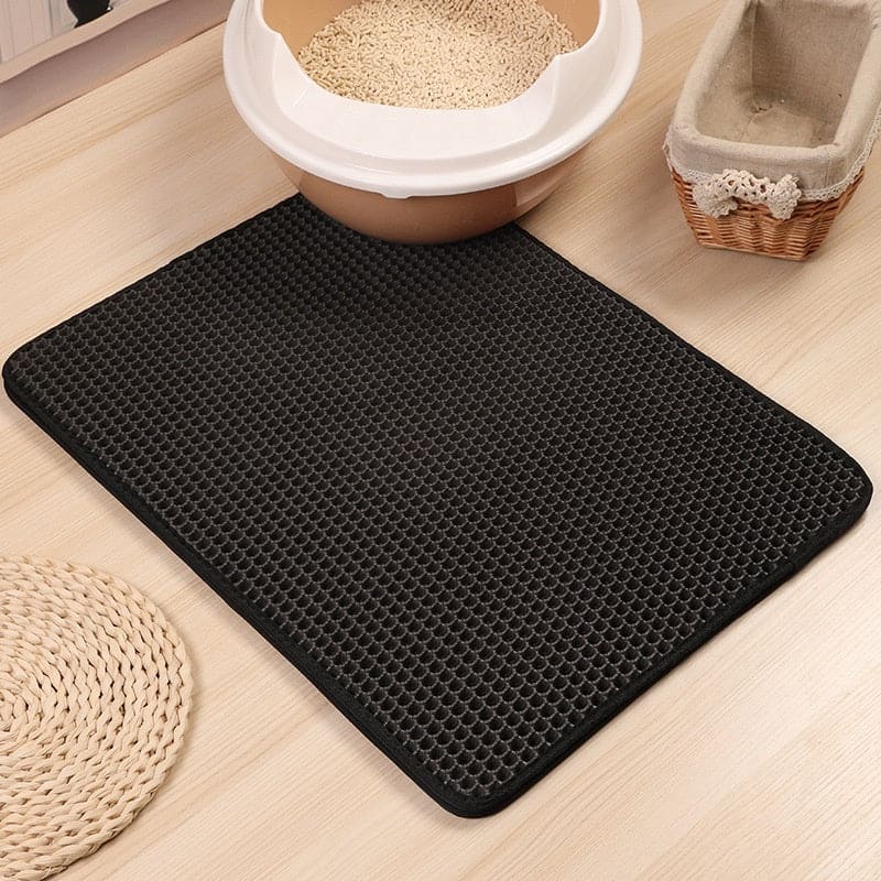 YES4PETS Double Layer Cat Litter Trap Mat